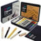 Artworx Kalligraphie-Stift-Set - Einleitung Kalligraphie Schreiben & Handlettering Kit für Anfänger - inklusive Anleitung (evtl. nicht in deutscher Sprache) und Übungspapier