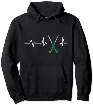 Feldhockey Herzschlag Feldhockey Geschenk Feldhockey Pullover Hoodie