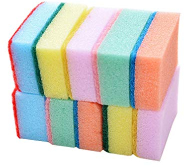 Cabilock 30 Pezzi da Cucina Piatti in Spugna per la Pulizia del Piatto della Biancheria, spugne Colorate per la Pulizia dei Piatti Non graffia, Non Basta