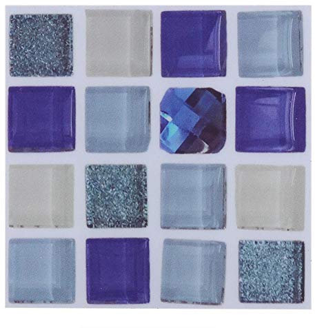 Alvinlite Self-Adhesive Tile Sticker Mosaic Tile Transfer Stickers Wallpaper Roll DIY Decorations for Bathroom and Kitchen(013)