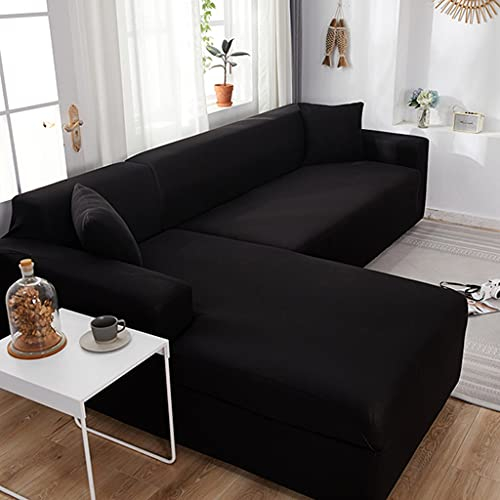 VEAI Sofabezug L Form Couchbezug Ecksofa Sofahusse Stretch Sofa überzug für 1/2/3/4 Sitzer(L-förmiges Ecksofa erfordert Zwei) (Color : C, Size : 4-Sitzer (235-300 cm))