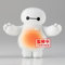 Disney Characters Fluffy Puffy Baymax (ver.B)
