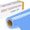 Lya Vinyl 15FT Heat Transfer Vinyl, Sky Blue Iron on Vinyl Roll for Cricut, Silhouette Cameo, Sky Blue HTV Vinyl for DIY Fabric, Clothes, Bags, and Other Textiles