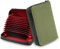TACTICAL_GEEK PC1 EDC Geldbörse 11 Fach Nylon Kreditkartenhüllen für Kreditkarten, Leichte Wasserdicht Reißverschluss Wallet Minimalistische Brieftasche für Herren und Damen mit Münzfach, Grün