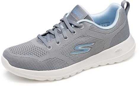 Skechers Damen Go Walk Joy Violet, Grau/Blau, 42 EU