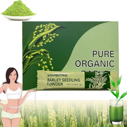 Naveta Pure Organic Barley Grass Powder - Barley Grass Juice Powder - Naveta Barley Grass Powder,Organic for Women and Men, Vegan Friendly (1 box)