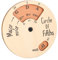 Hölzernes Melodie-Werkzeug, Circle of Fifths Wheel-Akkordskalen für Gitarre, Bass, Klavier, Violine, Musiker und Songwriter