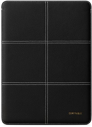 Comfyable Laptop Sleeve 13 Inch Precisely Compatible with MacBook Pro M2 2022 M1 2020-2016 & Mac Air M4 2025 M3 M2 2022 M1 2020, Genuine Leather Protective Case Cover