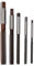 Goufride 5 Stücke Flöten Hand Reibahlen Set H8 Chuck Zylinderschaft Hand Reibahlen Set 4mm / 5mm / 6mm / 8mm / 10mm