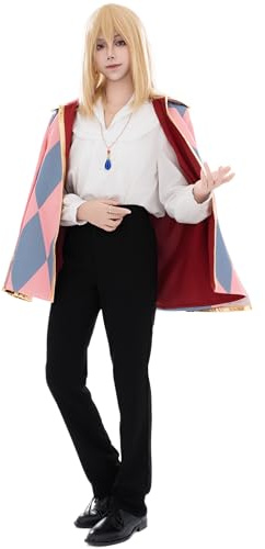OSIAS Damen Howl’s Moving Castle Howl Cosplay Kostüm