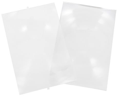 KOMBIUDA 2pcs Projector Fresnel Lens High-definition Optical Experiment Fresnel Lens for Projector Lenses High Transmission Material