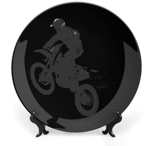 Got Dirt? Motocross Racing Plate – Off-Road Sports Bone China Display Plate