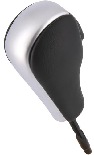Recambo Schaltknauf Automatik passend für BMW 3er, E46, 1998-2007, Plug & Play, Auto Schalthebel Wahlhebel, schwarz - silber