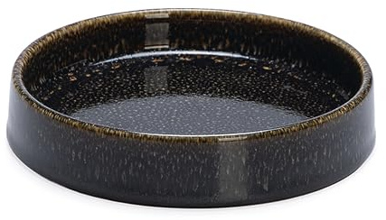 Designed by Lotte Jace Cat Bowl, Ceramic, Black, 15 cm