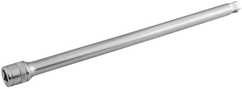 Draper 16746 3/8-Inch Square Drive Satin Chrome 250 mm Wobble Extension Bar