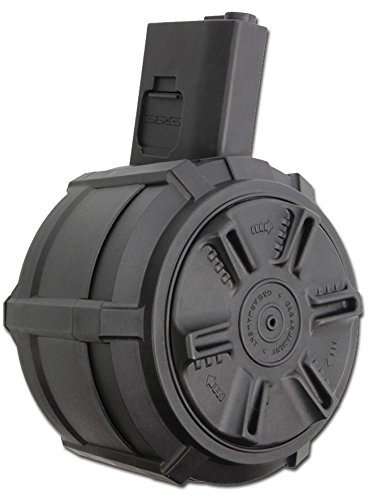 G&G G&G Airsoft Battery Auto Winding Drum Mag For M-Series 2300Rd