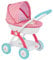 Smoby 7/254102 DP Landau Disney Princess Prinzessinnen Kinderwagen, Verschiedene Modelle, Rose, Blanc, Bleu