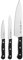 ZWILLING J.A. Henckels 17552-000 J.A. Henckels International Solution - Juego de 3 cuchillos para principiantes, color gris