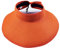 Ulalaza Chapeau de plage pliable en paille pour femme avec joli nœud papillon UPF 50+ pliable à large bord, Orange, Taille unique