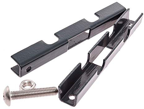 Camas 10 x Mattenlängsverbinder RAL 7016 Anthrazit