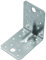 SC-Normteile | Winkelverbinder mit Sicke - 90 x 90 x 65 mm - 50 Stück - Feuerverzinkt - Lochwinkel Rippe Steg - Made in Germany