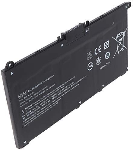 Batterie Li-polymère compatible avec HP 250 G7, HP 255 G7, HT03XL 11,4 V, 3600 mAh, 41,0 Wh, intégrée, sans outils