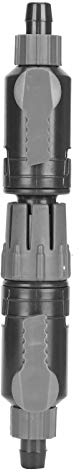 Aquarium Wasserregelventil Aquarium Schlauch Schnellspanner Doppelhahn Wasserdurchflussregelventil Rohrverbinder(K 16/22mm)