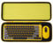 Aenllosi Hard Carry Case for Logitech POP ICON Cambo/Pop Keys Mechanical Wireless Bluetooth Keyboard and Logitech Mouse, Case Only (Yellow)