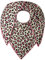 Zwillingsherz Dreieckstuch Stola Schal mit Wolle für Damen Mädchen - Hochwertiges Baumwoll-Halstuch im trend Design Leo Muster Motiv - Damenschal für Sommer Herbst Winter - bei r