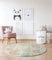 the carpet Beat Kids Moderner Weicher Kinderteppich, Weicher Flor, Pflegeleicht, Farbecht, Regenbogen Muster, Creme-Mix, 160 cm Rund