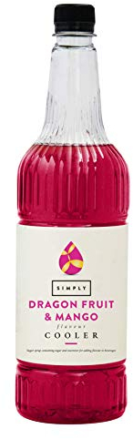Simply Dragon Fruit and Mango Cooler 1 Litre, Pink