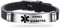 Medical ID Me - Medical Alert Silicone Bracelets Emergency Medical Awareness Epilepsy Diabetes COPD Blood Thinner Men Women Stainless Steel Adjustable (Diabetes Type 2)