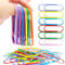 100mm Büroklammern Pastell,48 Stück Jumbo Büroklammern Bunt Büroklammern,Büroklammern Metall,Farbige Büroklammern,Büroklammern Bunt,Paper Clips(10cm)