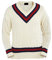 Cricket-Pullover für Herren, V-Ausschnitt, Zopfmuster, für Erwachsene, Herren, cremefarben, langärmelig, Zopfstreifen, Strick, Cricket, Golf, Sportbekleidung, Pullover, Sweatshirt, Jersey, Oberteil,