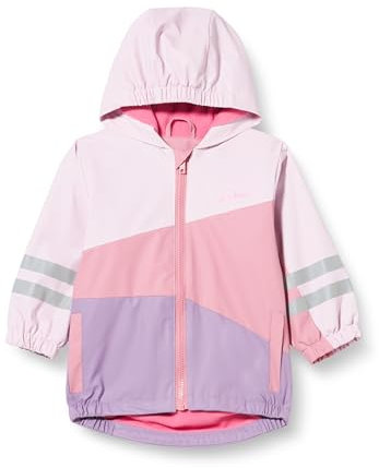 Playshoes Fodera in pile della giacca antipioggia, Giacca antipioggia impermeabile Unisex - Bambini e ragazzi, viola, 80