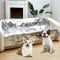 Kigley 2 Pcs Pet Deterrent Mat for Couch Keep Dogs Off Bed Cat Repellent Mat Pain Free Couch Covers for Cats Dogs Keep Pets Off Furniture Bed Indoor(Cream)