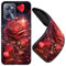 JEZSTHAI Schutzhülle für Handy Realme C35 (4G) Hülle Silikon Fallschutz Muster Design Handyhülle,Ultra Dünn Flexible Stoßfeste Bumper Case,Weiche Anti-Kratzt Rückseite,B01