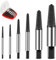 OMIGA Extracteur Vis Tourne a Gauche Extracteur de Goujon Diamètre de 4 à 25 mm Extracteur de Vis pour Vis Endommagées Tuyaux (6 Pièces/Noir)