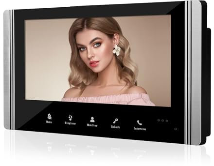FTes RFKits Videocitofono Senza fili Monitor da 7 Pollici
