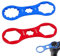 UEAVOID Clé Outil Suspension SR Suntour XCR/RST MTB Clé À Fourche Avant Double Tête Professionnelle Vélo Démonter Accessoires Clé à fourche 2pcs Capuchons de Fourche Avant vélo Retirer Installer Une