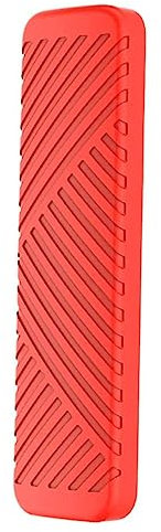 ETHZZLE Schutzhülle Für Fernbedienung Stoßfeste Silikonhülle Mit Schlüsselband Rote Farbe Perfekter Schutz Für Ihre Remote Controller Kompatibel Mit 2 Generation