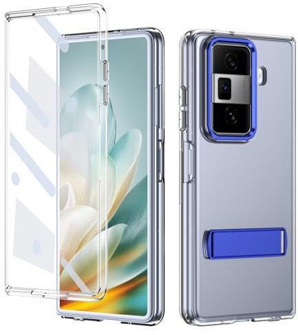 Étui à rabat pour smartphone Coque compatible avec Honor Magic VS3 avec protection d'écran, béquille et mode support for Honor Magic VS3, coque de protection légère et résistante aux chocs de qualité