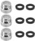 YINETTECH Adaptateur de Robinet 3 Pièces M24 Vers Connecteur en Laiton 1/2 avec Joints pour Connecter Un Purificateur D'eau de Machine à Laver Un Tuyau D'arrosage