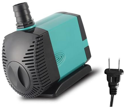 FackLOxc Bombas Sumidero 400W Capacidad para Flujos Agua Sucio Y Limpio 7500L Portátiles para Vaciar Piscinas Y Estanque Jardín