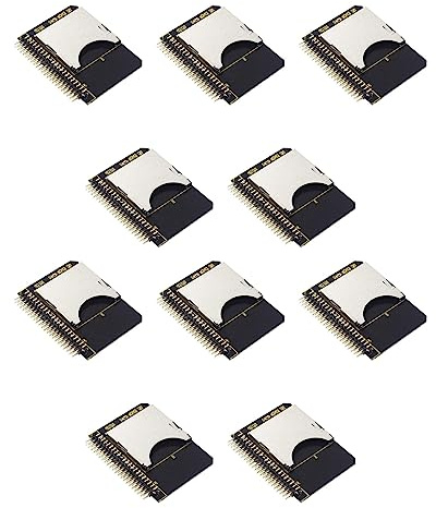 Janasiba 10X IDE SD Adapter SD zu 2,5 IDE 44 Pin Adapter Karte 44 Poliger Stecker SDHC/SDXC/MMC Speicher Karten Konverter für Laptop PC