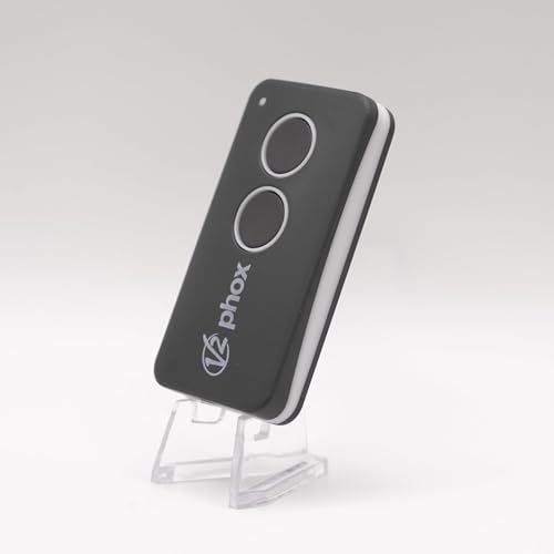 V2 PHOX 2 (CONTRAT 047) - Télécommande Officielle pour Portail et Garage - 2 canaux - 433,92 MHz Rolling Code - Vérifiez Votre contrat Avant achat + 1 Goodies DOMOBIP (Lot de 1)