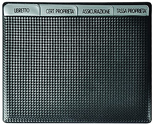 GEV 1550706 Portadocumenti Auto Organizer, Colori Assortiti