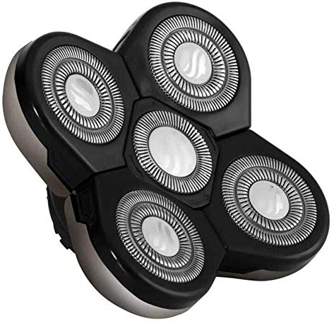 Ersatzklinge für Schädelrasierer, wasserfest, nass und trocken, kompatibel mit allen Pitbull, Palm & Butterfly Kiss Rasierern