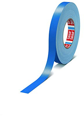 tesa band 4651 Premium leistungsstarkes Gewebeband versch. Breiten und Farben (12 mm x 50 m, blau)