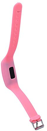 Keenso Schrittzähler Armband, Smart Armband Uhr Armband Kalorienzähler Schrittzähler Sport Fitness Tracker Schrittzähler(Rosa) Outdoor -Uhr
